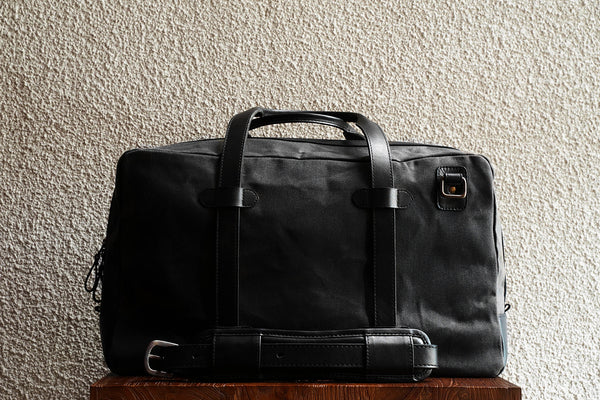 C.O. Travel/Black - Waxed Twill - 3 Weeks Preorder