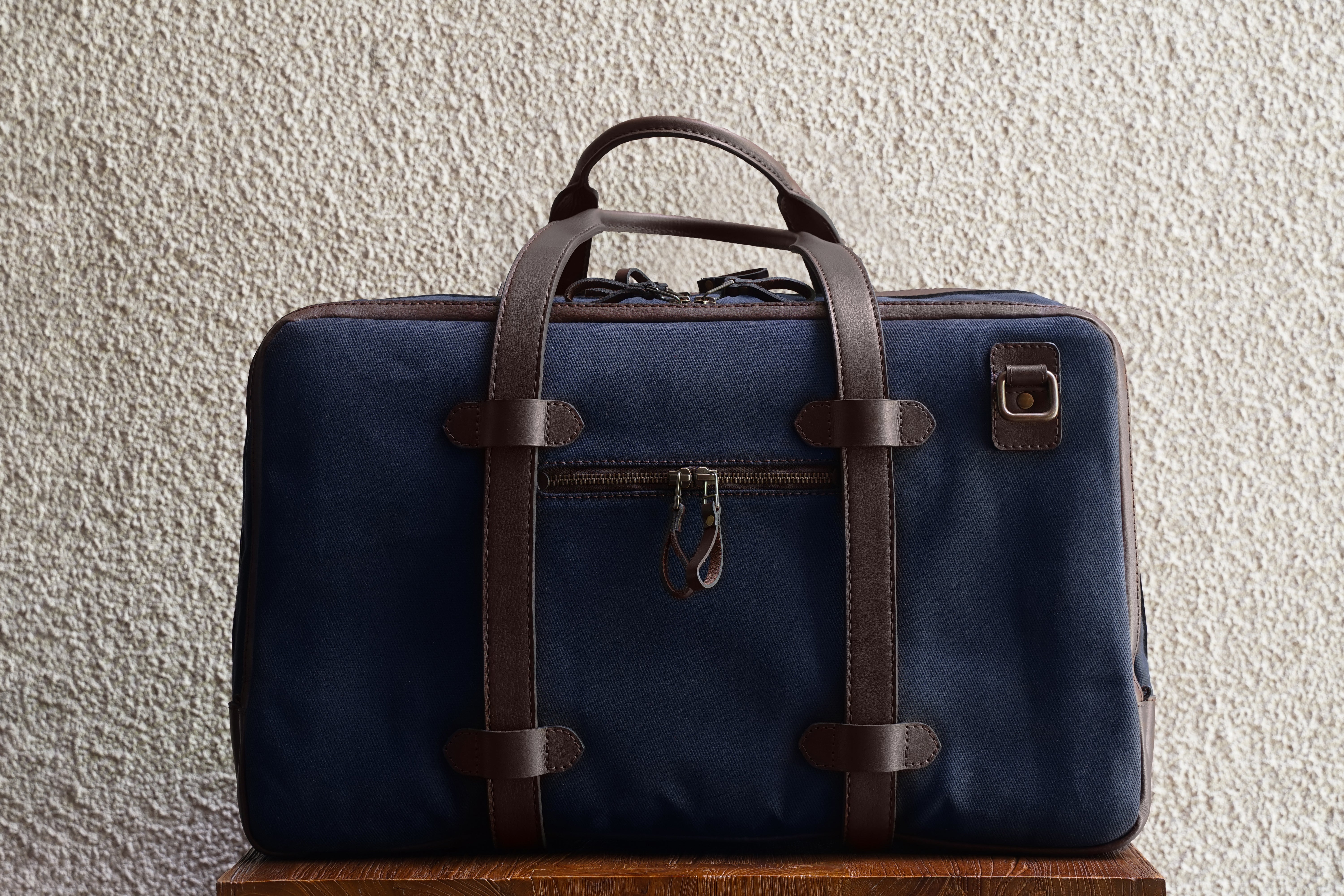 C.O. Travel/Navy - Waxed Twill