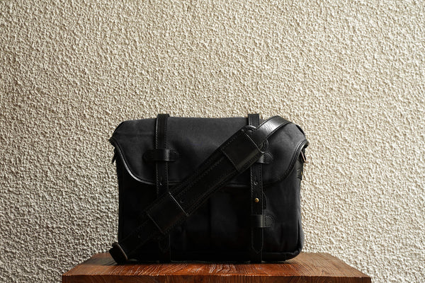 F.C. 13/Black - Waxed Twill - 3 Weeks Preorder