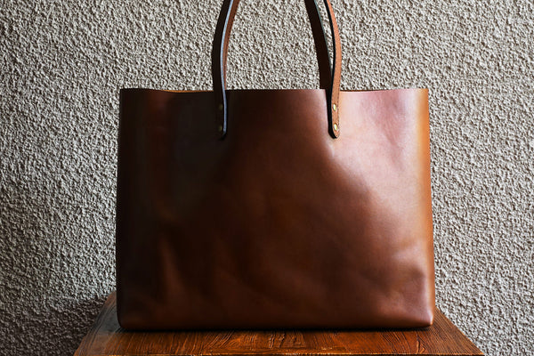 Wide Tote/Vintage Brown - 3 Weeks Preorder