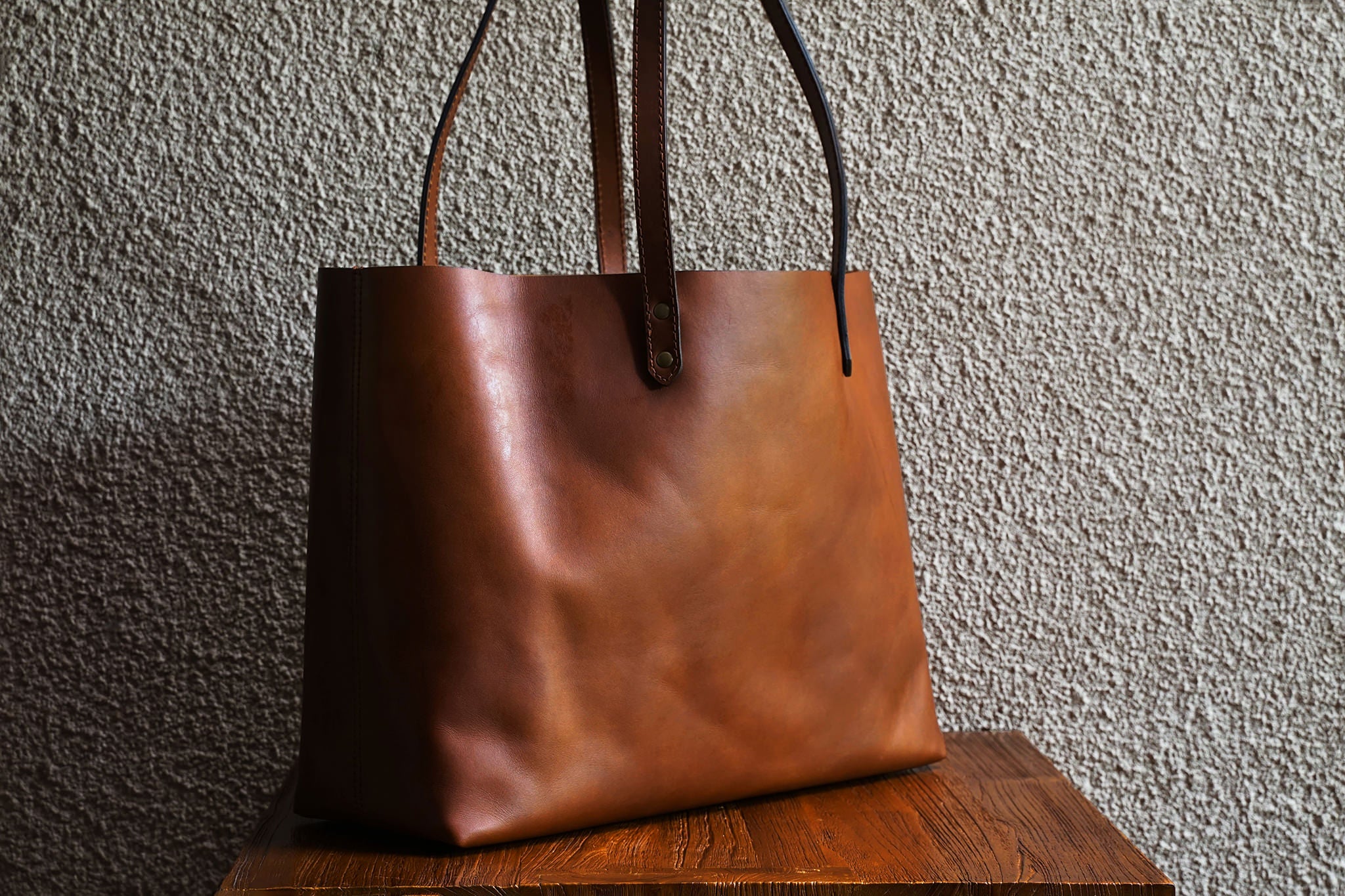 Wide Tote/Vintage Brown - 3 Weeks Preorder