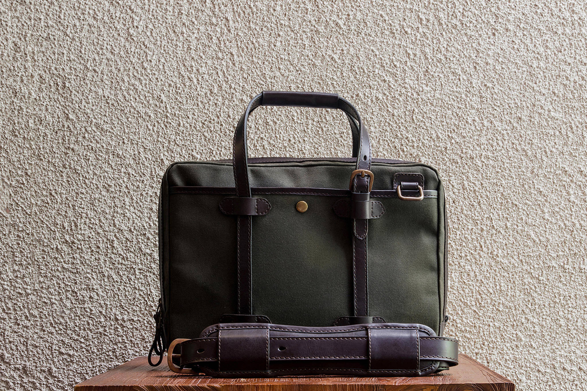 C.O. 13/Olive - Waxed Twill - 3 Weeks Preorder