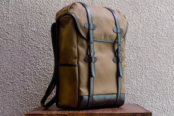 Daypack/Mocca - Waxed Twill - 3 Weeks Preorder