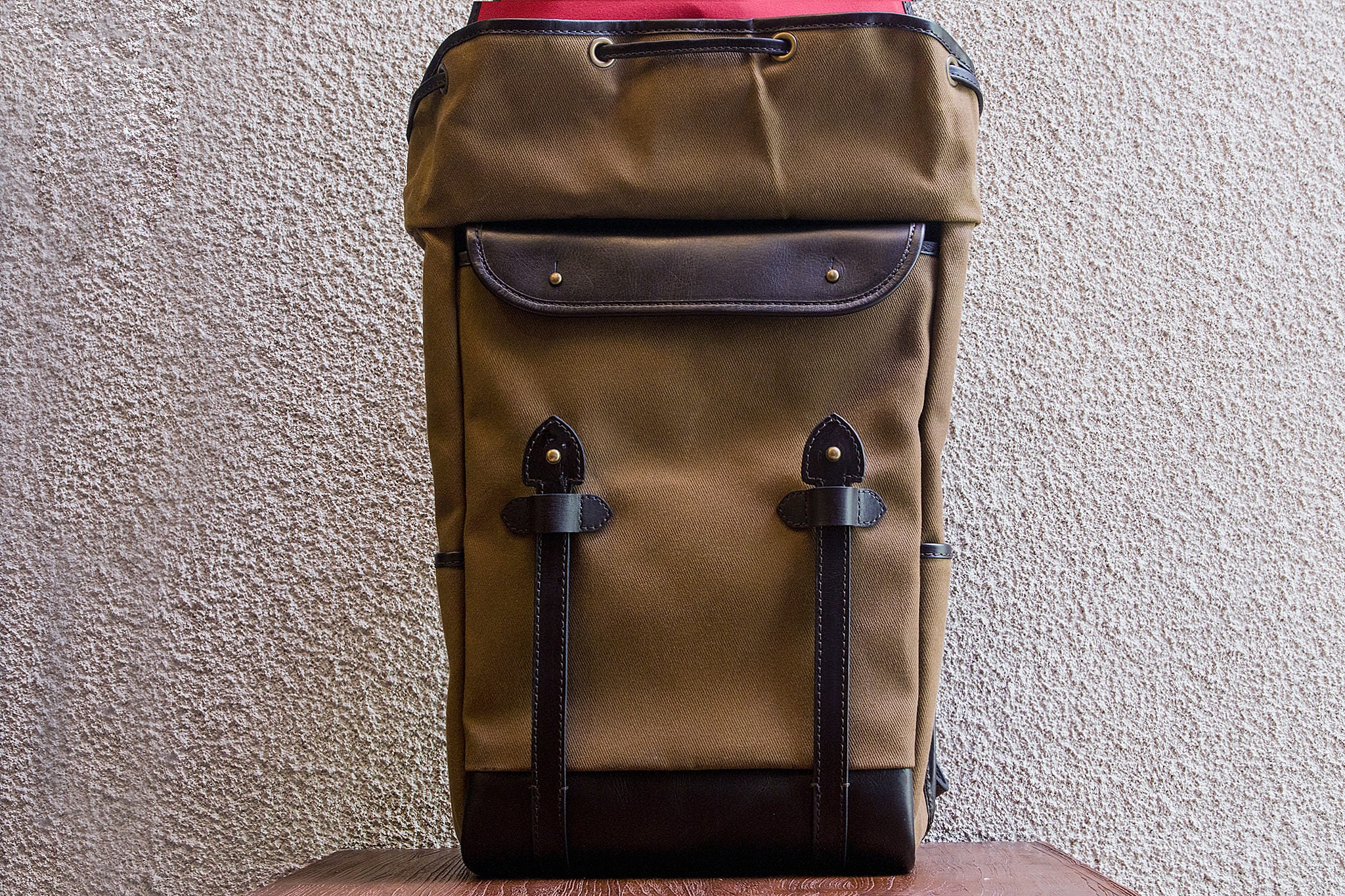 Daypack/Mocca - Waxed Twill - 3 Weeks Preorder