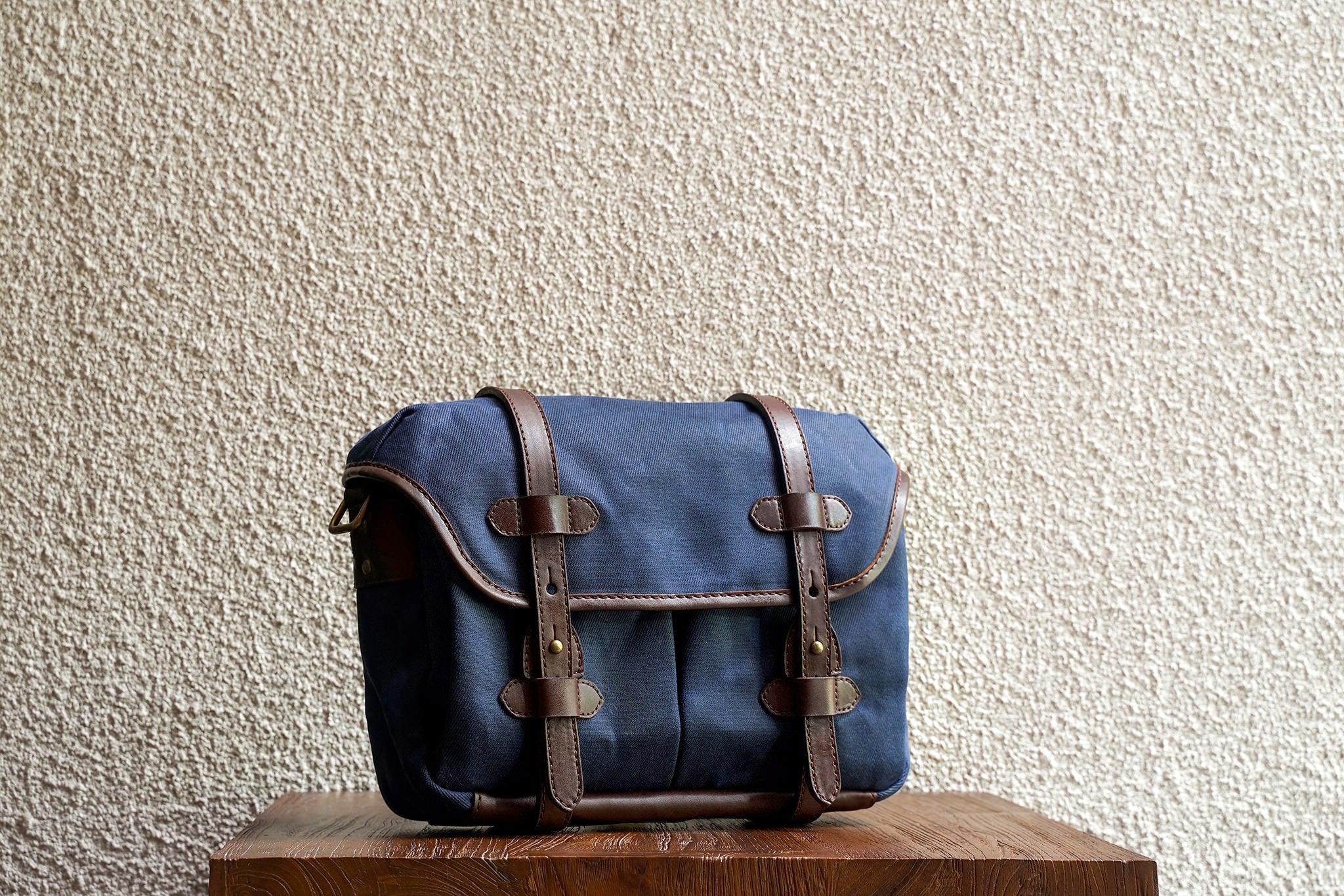 F.C. 11/Navy - Waxed Twill