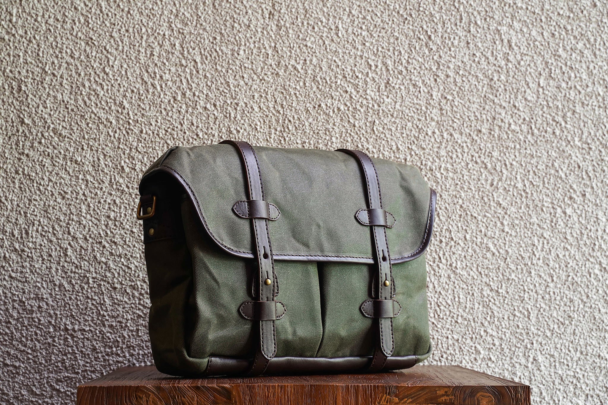 F.C. 15/Olive - Waxed Twill - 3 Weeks Preorder