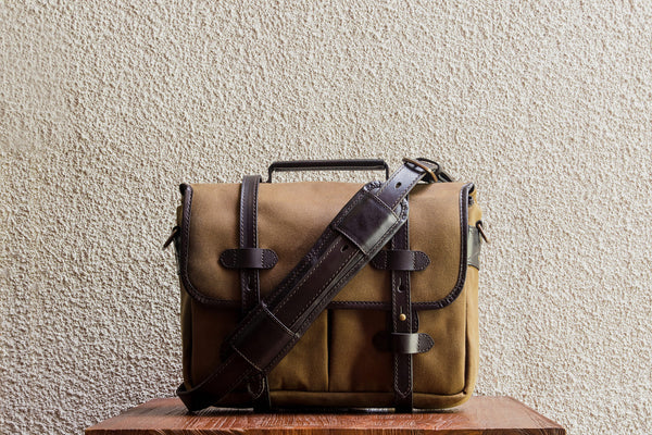 Rana 13/Mocca - Waxed Twill