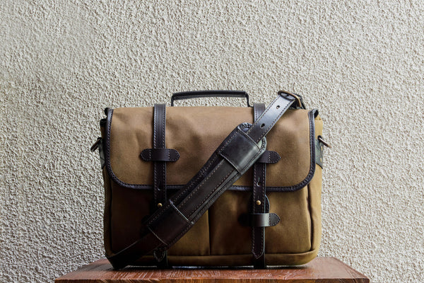 Rana 15/Mocca - Waxed Twill