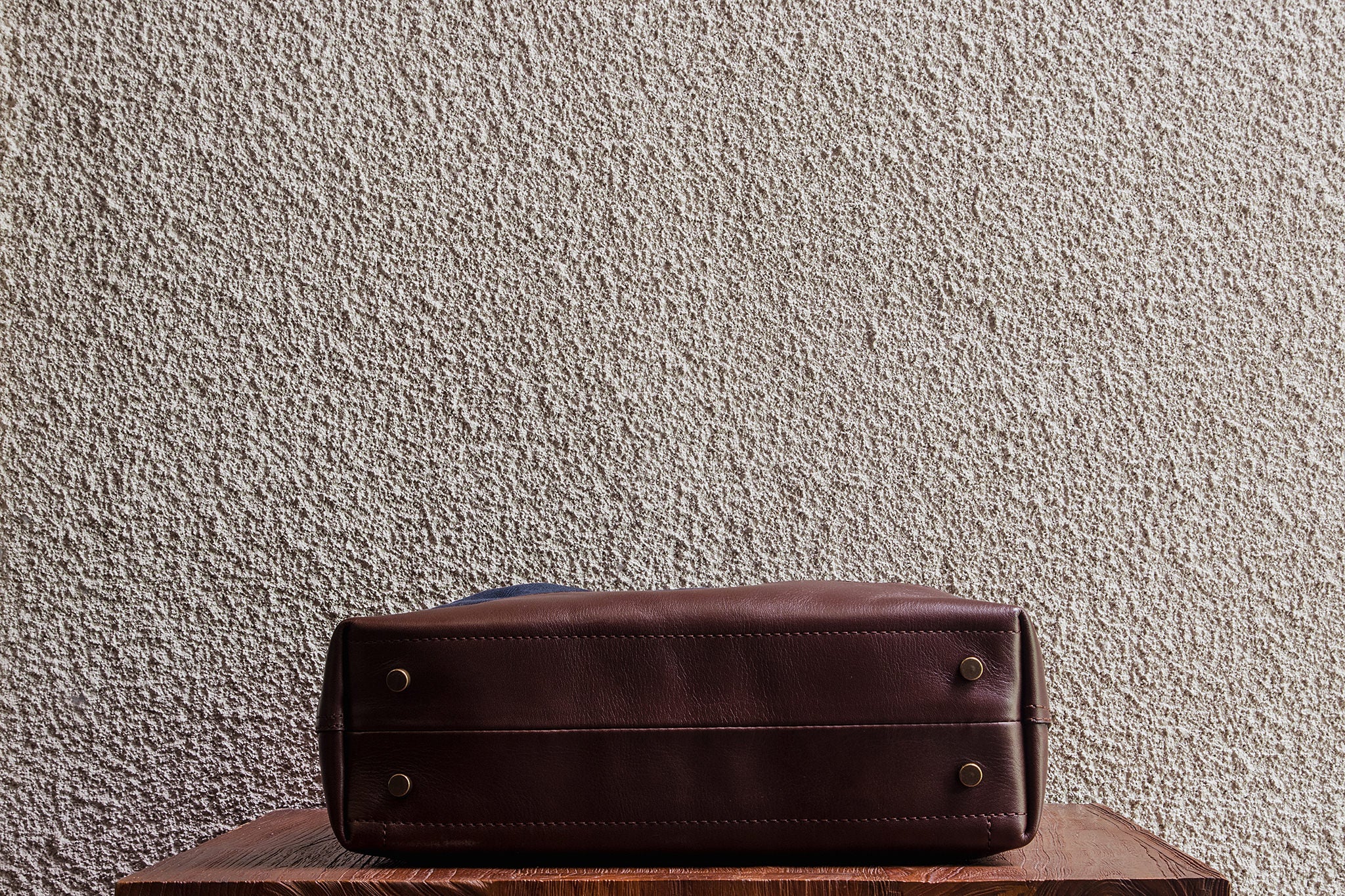 Slim Tote/Navy - Waxed Twill - 3 Weeks Preorder
