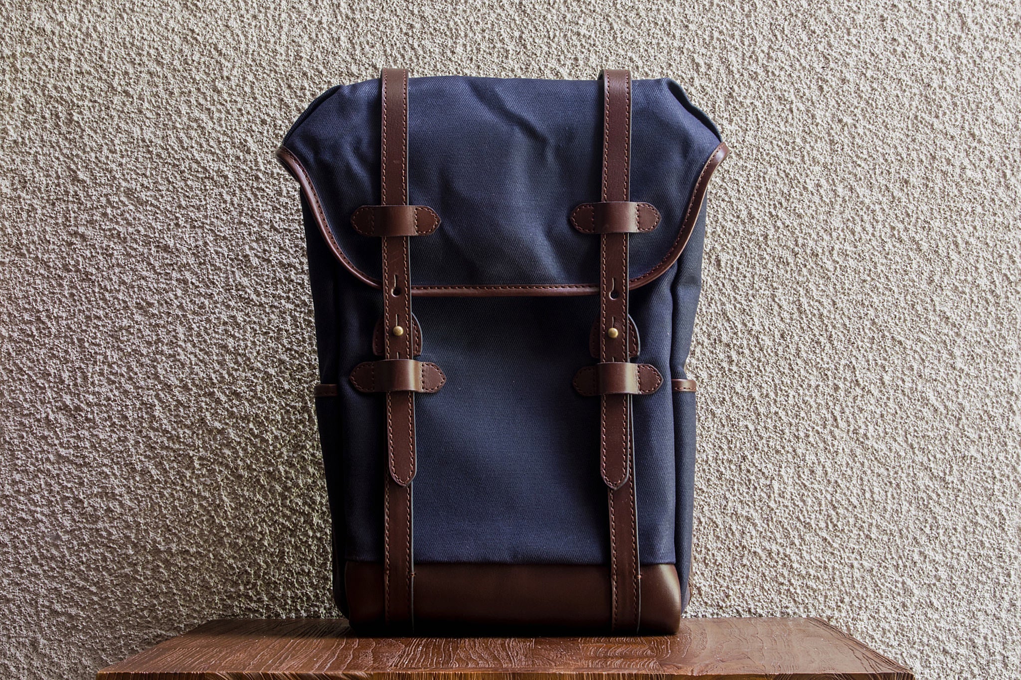 Workpack/Navy - Waxed Twill